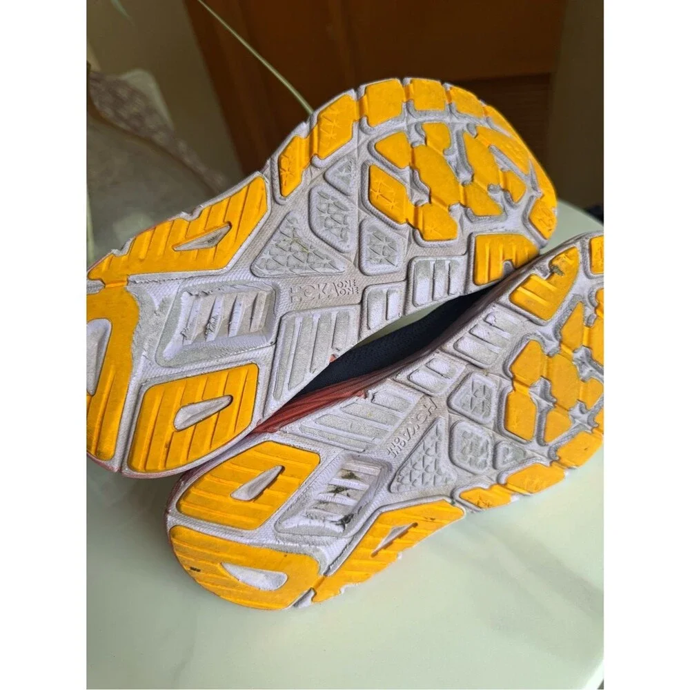 HOKA One One Arahi 7 Running Shoes Women’s 8.5 Gray Orange
